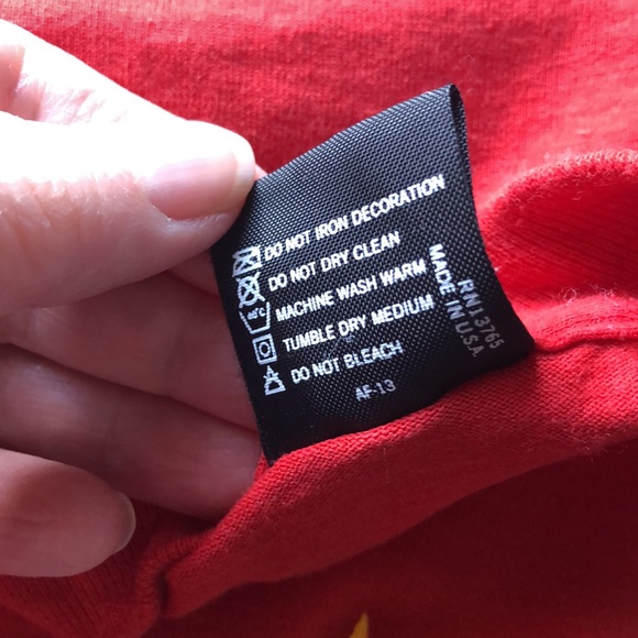 ❤️3X20 SCREEN STAR BEST RED GRAPHIC LONG SLEEVES MENS T-SHIRT - Picture 10 of 11